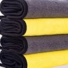 Khăn Lau Xe Microfiber 3M Cao Cấp, Siêu Thấm Hút, Không Rụng Lông Cho Ô Tô & Xe Máy