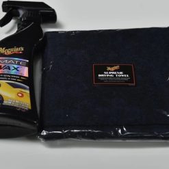 Khăn Lau Xe Microfiber Cao Cấp Meguiar's Supreme Drying | Màu Đen (KL4040)