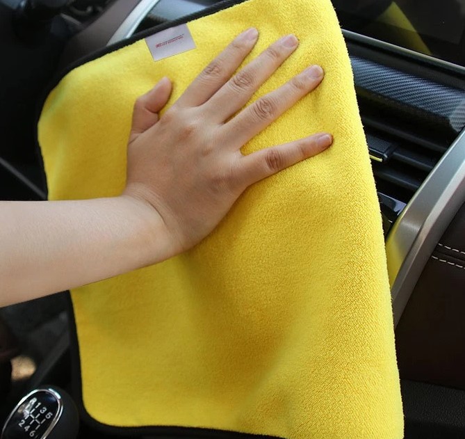 Khăn Microfiber 3M Cao Cấp, Lau Rửa Ô Tô, Xe Máy, Kính và Đa Năng