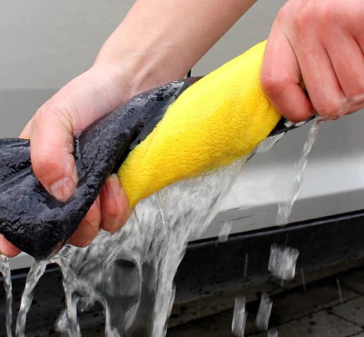 Khăn Microfiber 3M Cao Cấp, Lau Rửa Ô Tô, Xe Máy, Kính và Đa Năng