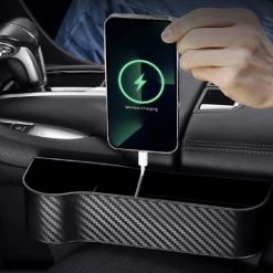 Khay Đựng Đồ Đa Năng Khe Ghế Xe Ô Tô, Hộc Để Đồ Xe Hơi Cao Cấp Gọn Gàng, Tiện Lợi