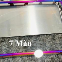 Khung Biển Số Xe Máy Cao Cấp Titan, Vàng, Inox, 7 Màu Dày Đẹp (Bộ Đầy Đủ 3 Món)