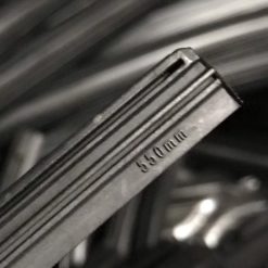 Lá Lúa (Lưỡi Gạt Mưa) Silicone, Cao Su Có Chốt Chặn Đủ Size 14" đến 28" (Bề Rộng 6mm hoặc 8mm)