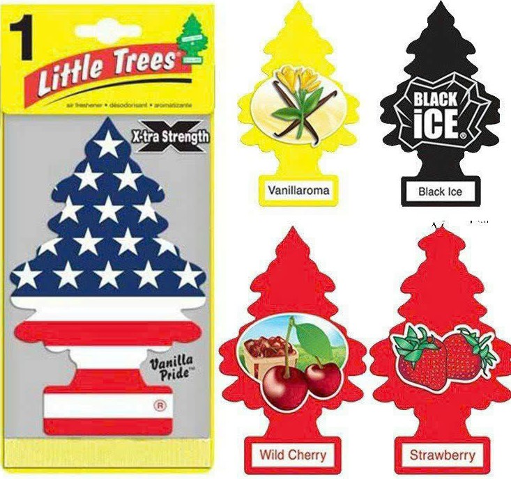 Lá Thơm Little Trees, Phụ Kiện Treo Xe Ô Tô & Khử Mùi Không Gian Sống Hiệu Quả