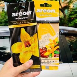 Lá Thơm Treo Xe Ô Tô AREON Khử Mùi Xe Hơi Nhập Khẩu Từ Bulgaria