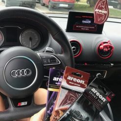 Lá Thơm Treo Xe Ô Tô AREON Khử Mùi Xe Hơi Nhập Khẩu Từ Bulgaria