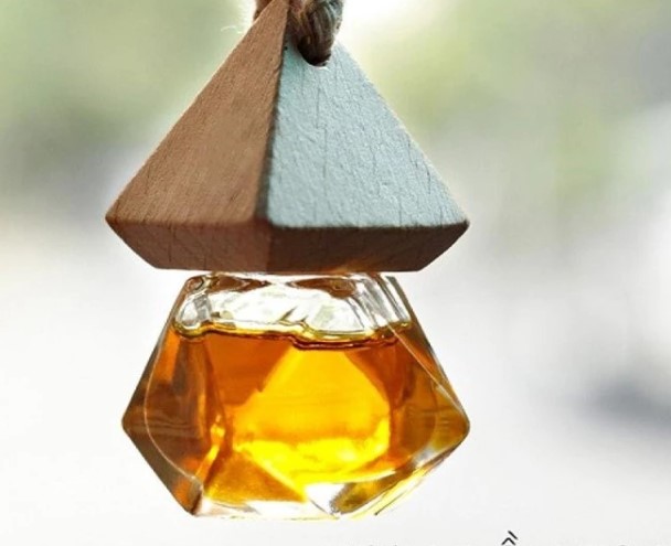 Lọ Tinh Dầu Nước Hoa Treo Xe Ô Tô, Làm Thơm Không Gian Xe Tự Nhiên, Lưu Hương Lâu