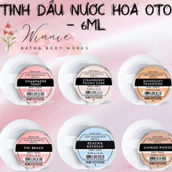 Lõi Tinh Dầu Thơm Xe Ô Tô Bath & Body Works Nước Hoa Xe Hơi Nhập Khẩu Mỹ