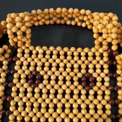 Lót Ghế Hạt Gỗ Đan Hoa Cao Cấp Sang Trọng, Dùng Cho Ghế Xe Ô Tô & Văn Phòng