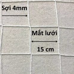 Lưới Chắn Container, Bảo Vệ Hàng Hóa An Toàn, Chắn Trước Cửa Thùng Xe Tải, Lưới Chùm Hàng 2.4m x 2.6m