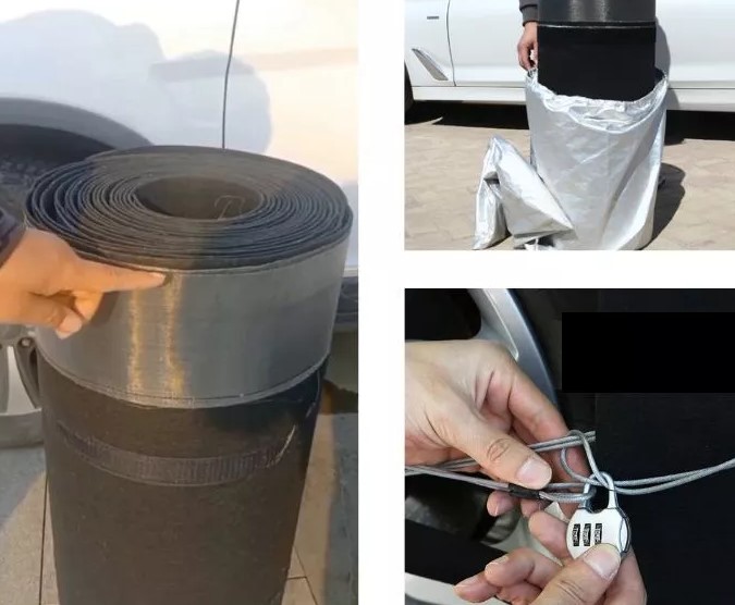 Lưới Chống Chuột Ô Tô Inox Loại 1 Onxe, Bảo Vệ Xe Toàn Diện, Ngăn Chuột & Chống Va Chạm