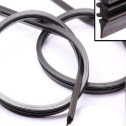 Lưỡi Gạt Mưa Ô Tô Silicone BOSCH 70cm (28 inch) Lá Lúa, Không Đầu Chốt 6mm (Gạt Kính Sau Ô Tô)