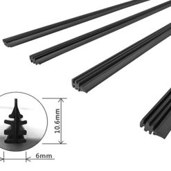 Lưỡi Gạt Mưa Xe Ô Tô Silicon Siêu Bền, Giữ Kính Sáng Bóng, Tầm Nhìn Rõ Ràng