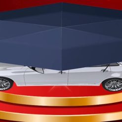 Mái Che Ô Tô Gấp Gọn, Dù Che Nắng Bảo Vệ Xe Toàn Diện, Giảm Nhiệt, Giữ Gìn Nội Thất Xe