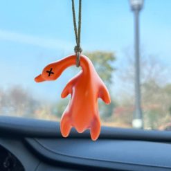 Mặt Dây Chuyền Vịt Vàng Đổi Màu, Trang Trí Nội Thất Xe Ô Tô Dễ Thương, Sáng Tạo