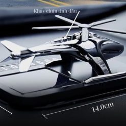 Máy Bay Trang Trí Ô Tô MB07 Sang Trọng, Tinh Tế, Khuếch Tán Tinh Dầu & Bảng Số Tiện Ích