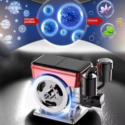 Máy Khuếch Tán Hương Thơm Xe Hơi Năng Lượng Mặt Trời, Máy Lọc Không Khí Mini Với Viên Nén Thơm