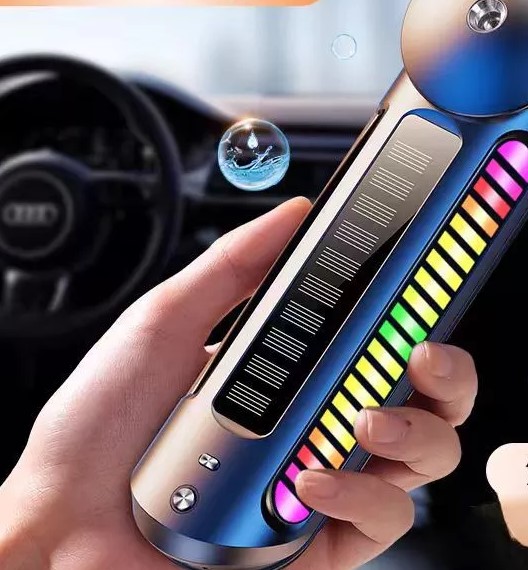 Máy Khuếch Tán Mùi Hương Xe Thông Minh Sạc Năng Lượng Mặt Trời Khử Mùi Trong Xe Ô Tô