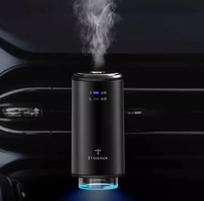 Máy Khuếch Tán Ô Tô Etonner Cao Cấp Máy Xông Tinh Dầu Kẹp Cửa Gió Xe Hơi