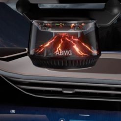 Máy Khuếch Tán Tinh Dầu Ô Tô ABMG Hiệu Ứng Núi Lửa & Núi Băng Khử Mùi, Xông Thơm Xe Hơi