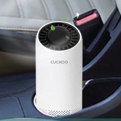 Máy Lọc Không Khí Cuckoo CAC-AG0110FW/WHCKV, Khuếch Tán Tinh Dầu Dành Cho Xe Ô Tô