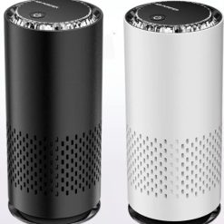 Máy Lọc Không Khí Ô Tô Cao Cấp Kết Hợp Viên Nén Thơm Khử Mùi, Diệt Khuẩn, Lọc Bụi Mịn