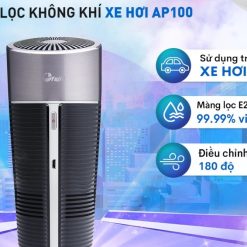 Máy Lọc Không Khí Ô Tô FUJIE AP100 Khử Mùi, Lọc Bụi Mịn PM2.5, Diệt Vi Khuẩn, Nhập Khẩu Hàn Quốc