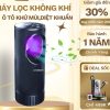 Máy Lọc Không Khí Ô Tô Ion Âm Diệt Khuẩn Khử Mùi, Cân Bằng Không Khí & Xông Tinh Dầu Cho Xe Hơi