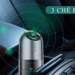 Máy Lọc Không Khí Xe Ô Tô Khử Mùi, Khử Khuẩn, Lọc Bụi Mịn Hiệu Quả, Bảo Hành 2 Năm