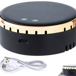 Máy Lọc Không Khí Ô Tô Năng Lượng Mặt Trời HEPA Lọc Sạch Không Khí, Khử Mùi Xe