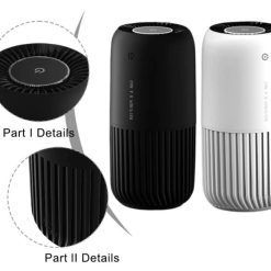 Máy Lọc Không Khí Ô Tô Thông Minh Khử Mùi, Diệt Khuẩn, Làm Sạch Không Khí Cho Xe Hơi