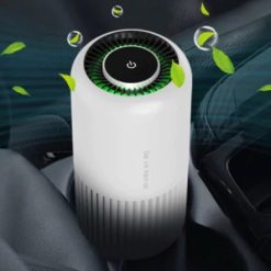 Máy Lọc Không Khí Ô Tô Thông Minh Khử Mùi, Diệt Khuẩn, Làm Sạch Không Khí Xe Hơi