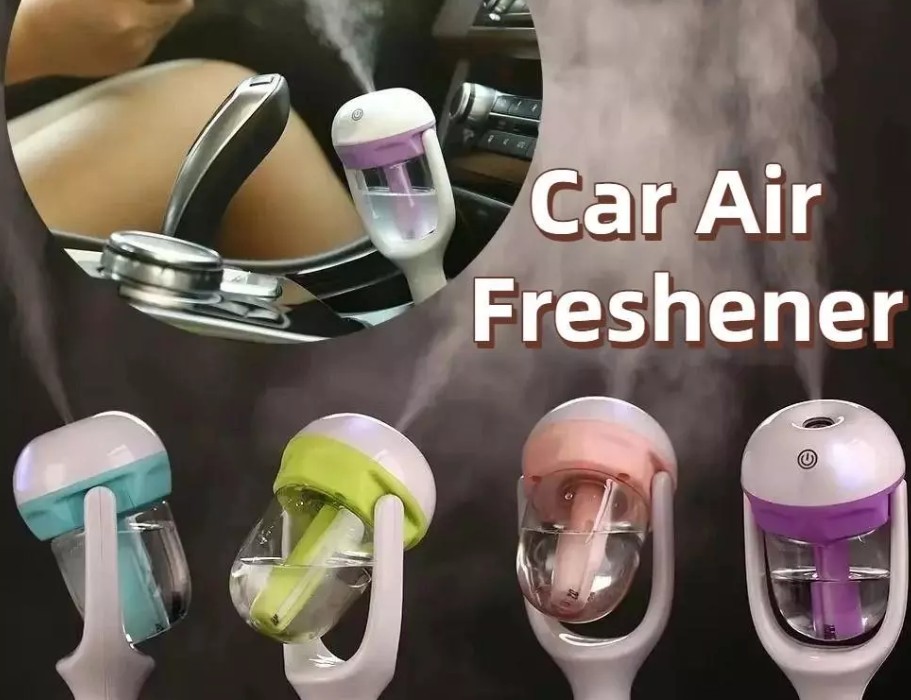 Máy Tạo Độ Ẩm Không Khí Ô Tô Mini JYHOUSE Cân Bằng Độ Ẩm, Thanh Lọc Không Khí Trong Xe