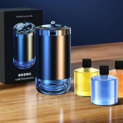 Máy Xông Tinh Dầu Ô Tô CAR FRAGRANCE 5 Chế Độ Phun Sương Tạo Ẩm, Khử Mùi Xe Hơi