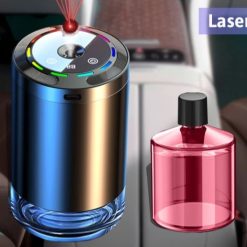 Máy Xông Tinh Dầu Ô Tô CAR FRAGRANCE, Phun Sương, Tạo Độ Ẩm, Tỏa Hương, Khử Mùi Xe Hơi
