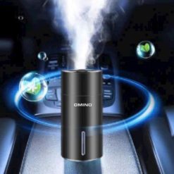 Máy Xông Tinh Dầu Xe Ô Tô OMINO Khuếch Tán, Phun Tinh Dầu, Khử Mùi Xe Hơi Có Đèn LED