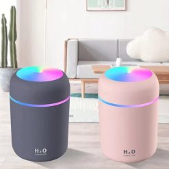 Máy Xông Tinh Dầu Xe Ô Tô Phòng Ngủ H2O Máy Khuếch Tán Tinh Dầu, Phun Sương Tạo Ẩm, Tỏa Hương