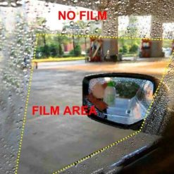 Miếng Dán Chống Bám Nước Gương Chiếu Hậu Ô Tô, Tăng Tầm Nhìn, Lái Xe Mọi Thời Tiết