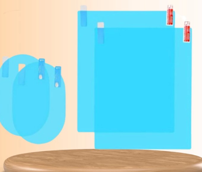 Miếng Dán Chống Bám Nước Xe Ô Tô Car247, Tăng Tầm Nhìn Gương Chiếu Hậu, Giảm Chói Đèn