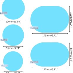 Miếng Dán Kính Chiếu Hậu Ô tô Chống Sương Mù, Chống Nước Mưa, An Toàn Khi Lái Xe