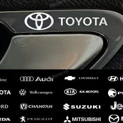 Miếng Dán Logo Kim Loại Trang Trí Cửa Sổ Xe Hơi, Điểm Nhấn Sang Trọng Cho Ngoại Nội Thất Ô Tô