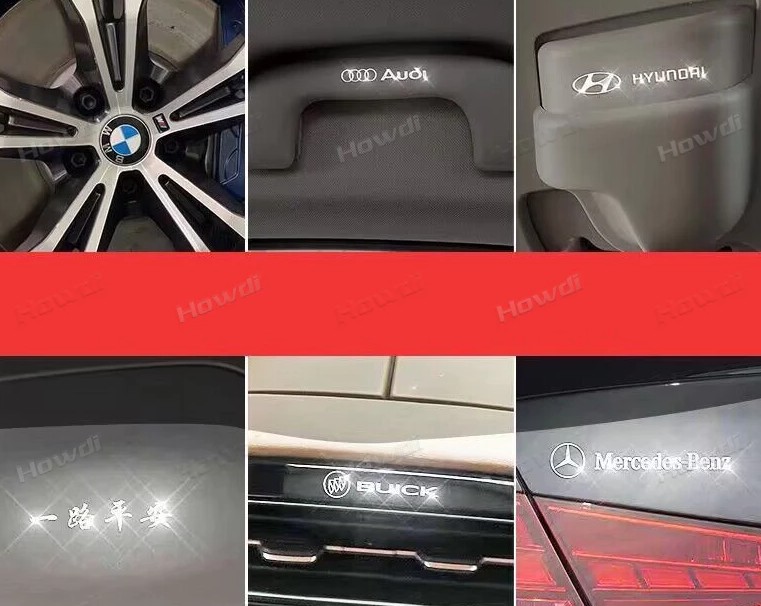 Miếng Dán Logo Kim Loại Trang Trí Cửa Sổ Xe Hơi, Tăng Sự Sang Trọng & Cá Tính Cho Chiếc Xe