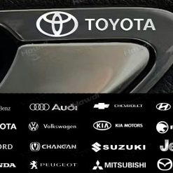 Miếng Dán Logo Kim Loại Trang Trí Cửa Sổ Xe Hơi, Tăng Sự Sang Trọng & Cá Tính Cho Chiếc Xe