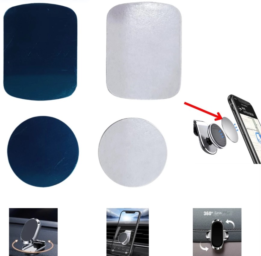 Miếng Dán Từ Tính Cho Điện Thoại, Gắn Nam Châm An Toàn Trên Ô Tô