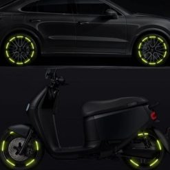 Miếng Decal Phản Quang Dán Xe Ô Tô LongVu Auto, An Toàn Ban Đêm, Trang Trí Xe