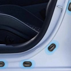 Miếng Lót Chống Sốc Cửa Ô Tô Bằng Silicon, Giảm Ồn, Hấp Thụ Rung Chấn, Cách Âm Xe