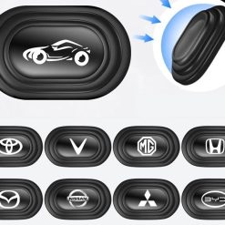 Miếng Lót Chống Sốc Cửa Ô Tô Bằng Silicon, Giảm Ồn, Hấp Thụ Rung Chấn, Cách Âm Xe