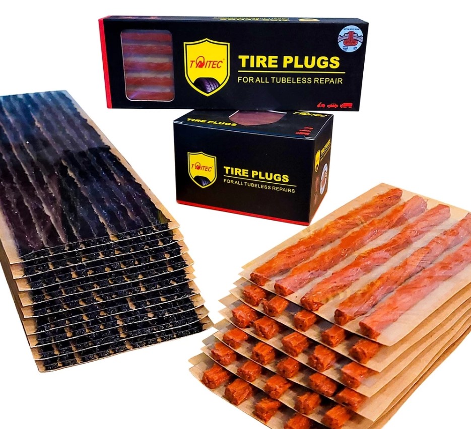 Miếng Vá Dùi, Vá Rút Cao Su Non Cho Lốp Không Săm Xe Máy, Mô Tô, Ô Tô, Xe Tải & Xe Du Lịch