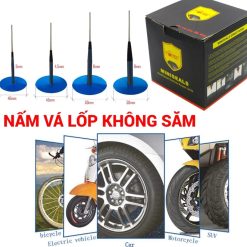 Miếng Vá Nấm Cao Cấp Cho Lốp Không Săm Dùng Cho Xe Máy, Mô Tô, Ô Tô & Xe Tải
