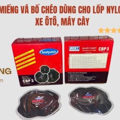 Miếng Vá Vỏ Vá Lốp Xe Tải, Máy Cày, Ô Tô CBP3HD (120×120mm) Bố Chéo Gia Cường